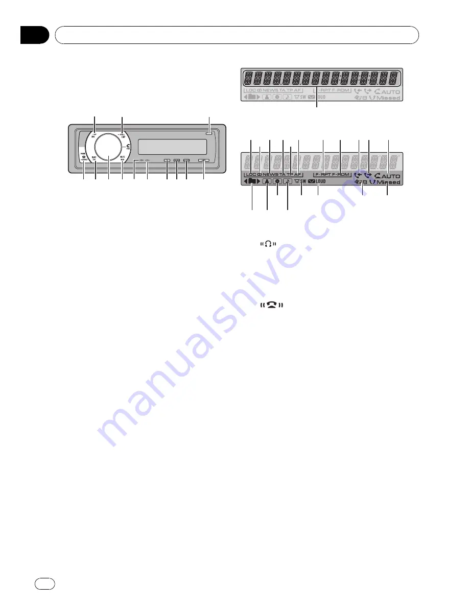 Pioneer DEH-600BT Operation Manual Download Page 8