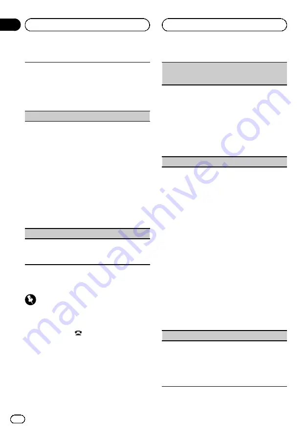 Pioneer DEH-6250BT Operation Manual Download Page 16