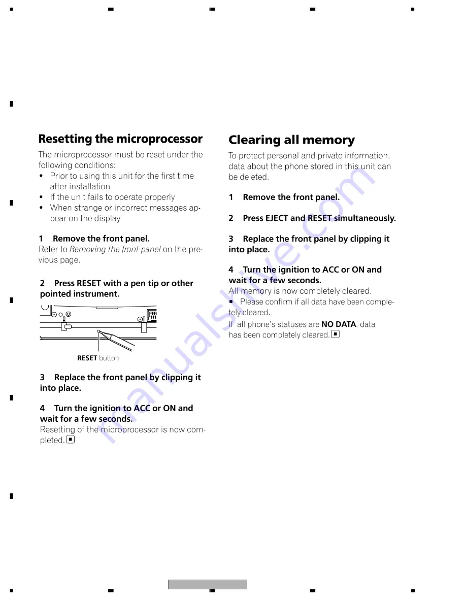 Pioneer DEH-P55BT/XN/EW5 Service Manual Download Page 60