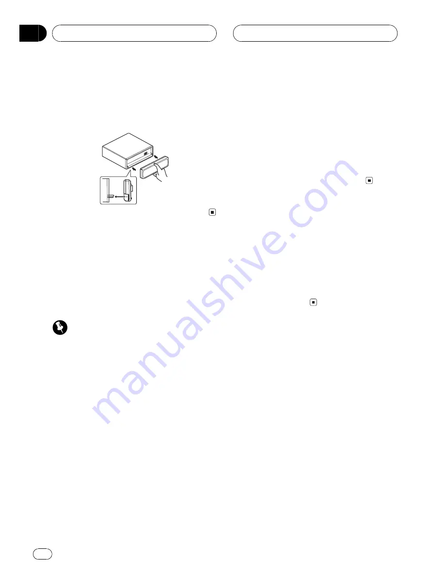 Pioneer DEH-P6600 Operation Manual Download Page 8