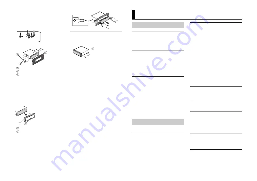 Pioneer DEH-X1900UB Owner'S Manual Download Page 12