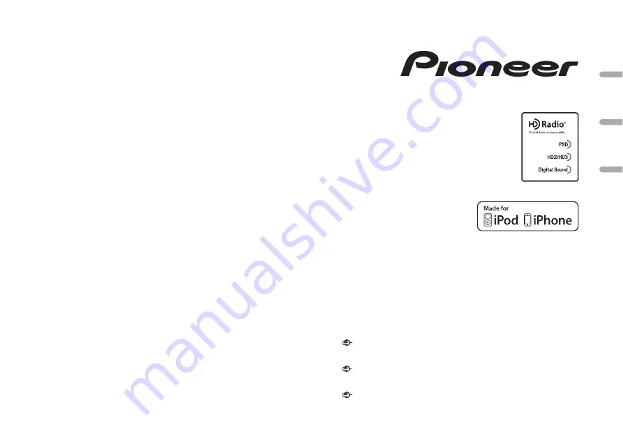 Pioneer DEH-X5700HD Owner'S Manual Download Page 1