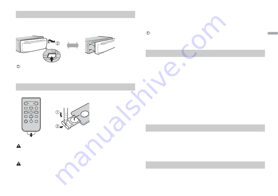 Pioneer DEH-X6800BT Owner'S Manual Download Page 5