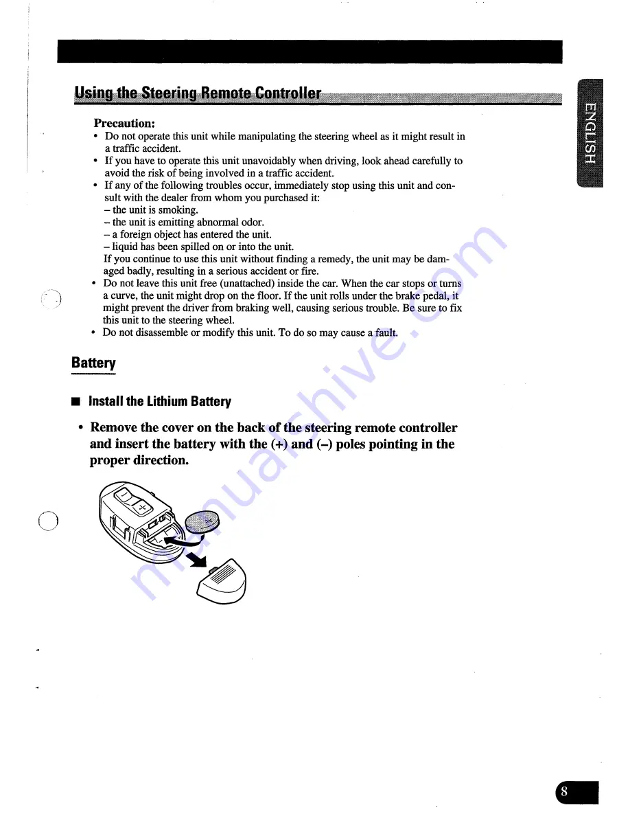 Pioneer DEX-P99R Operation Manual Download Page 9