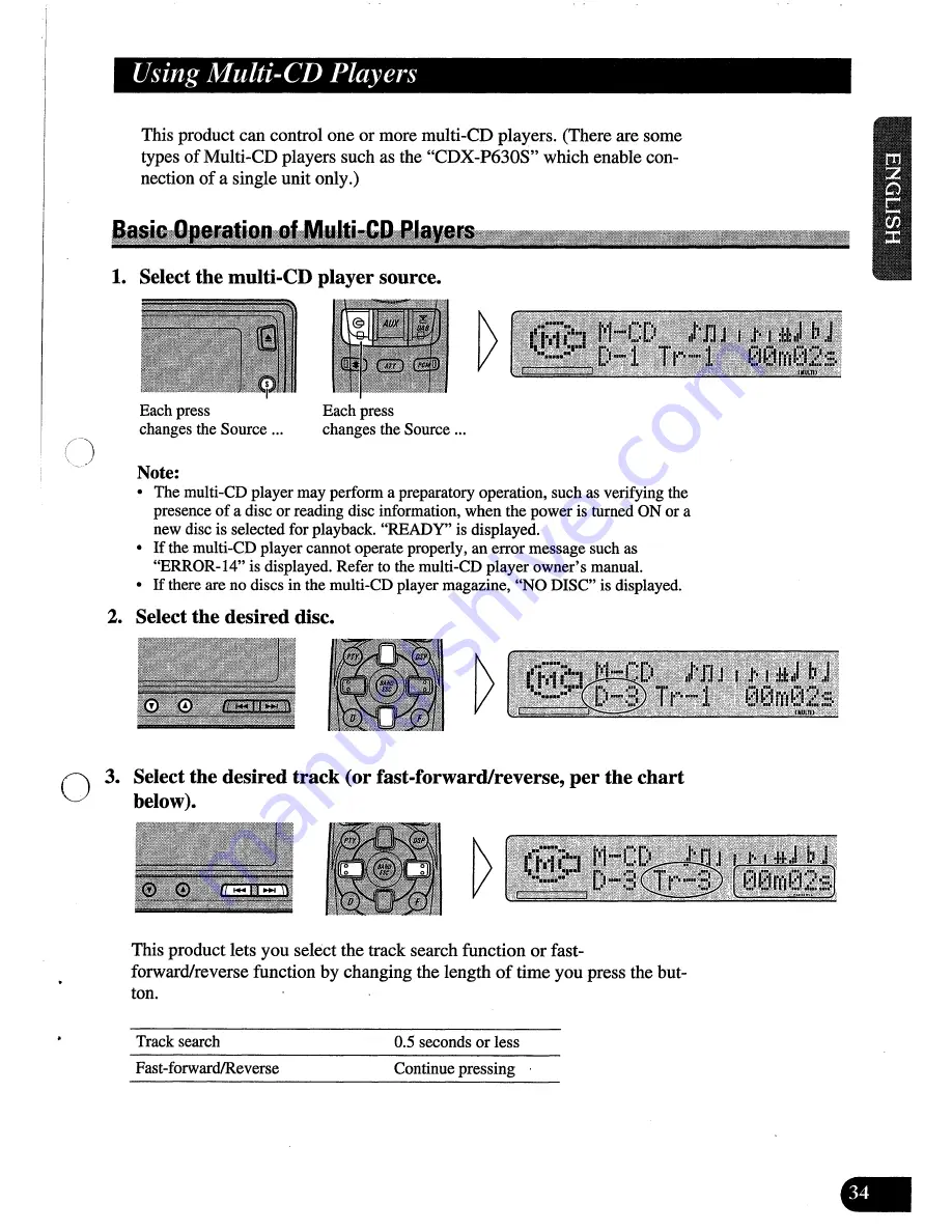 Pioneer DEX-P99R Operation Manual Download Page 35