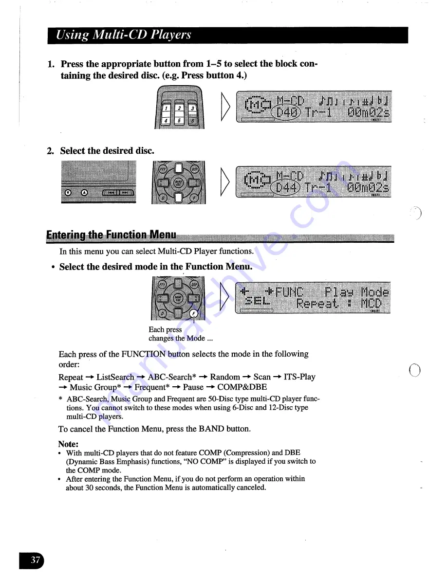 Pioneer DEX-P99R Operation Manual Download Page 36