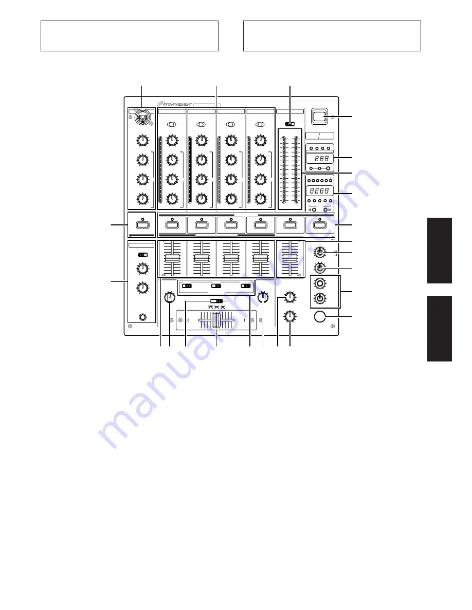 Pioneer DJM-600 Operating Instructions Manual Download Page 45