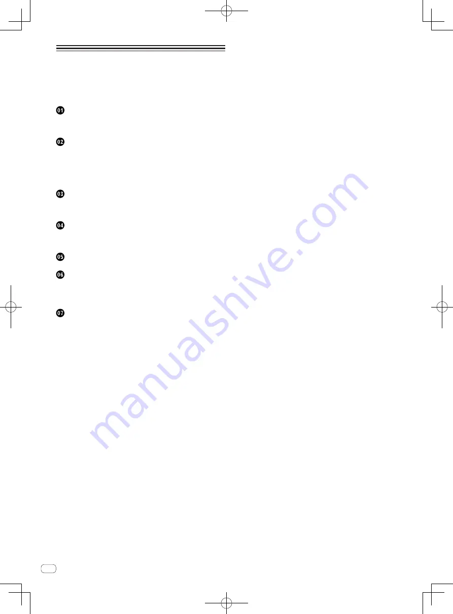 Pioneer DJM-850-K Operating Instructions Manual Download Page 4