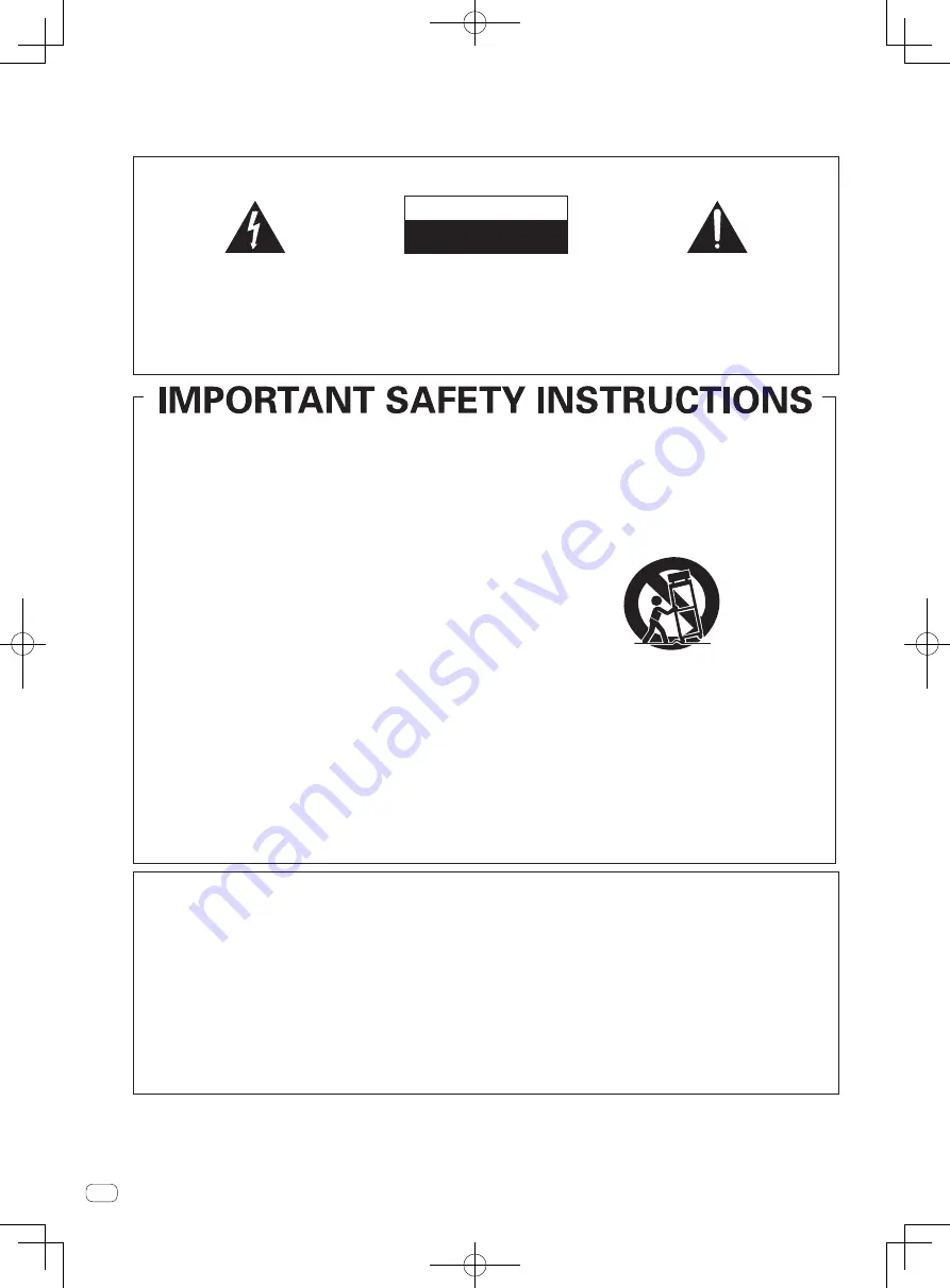 Pioneer DJM-850 Operating Instructions Manual Download Page 2