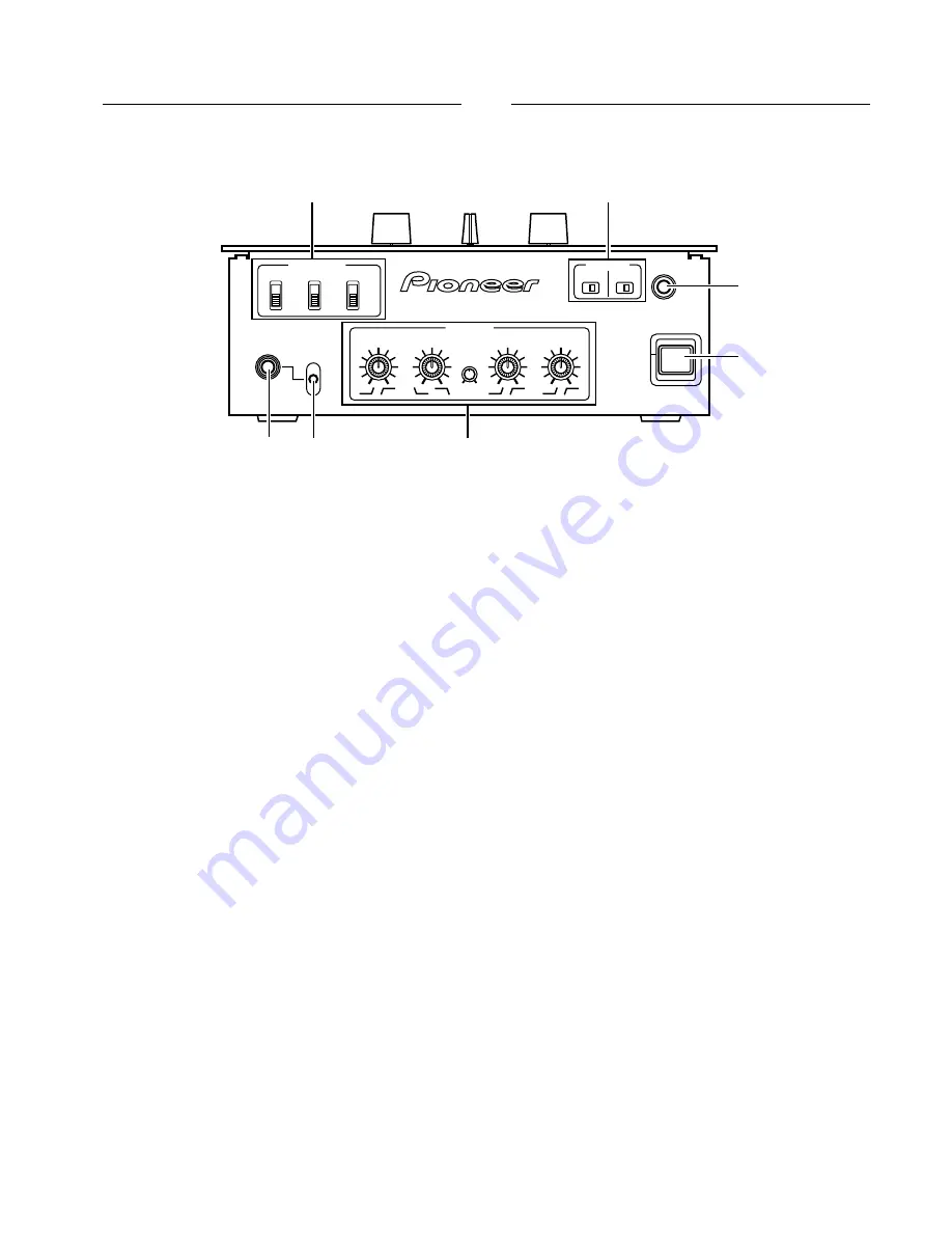 Pioneer DJM 909 - Battle Mixer W/Effects Operating Instructions Manual Download Page 18