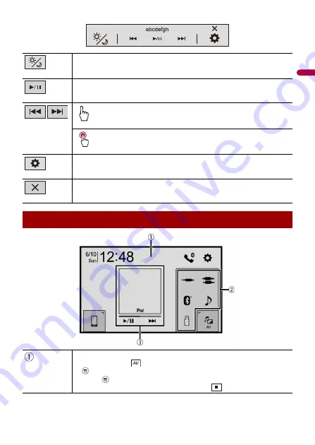 Pioneer DMH-A1350BT Operation Manual Download Page 14