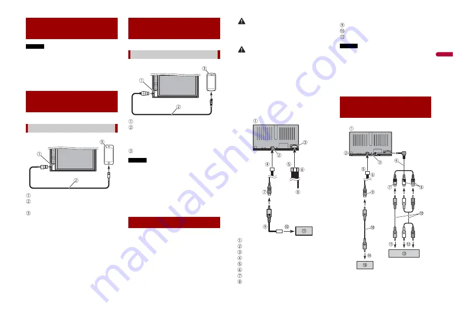 Pioneer DMH-A240BT Quick Start Manual Download Page 13