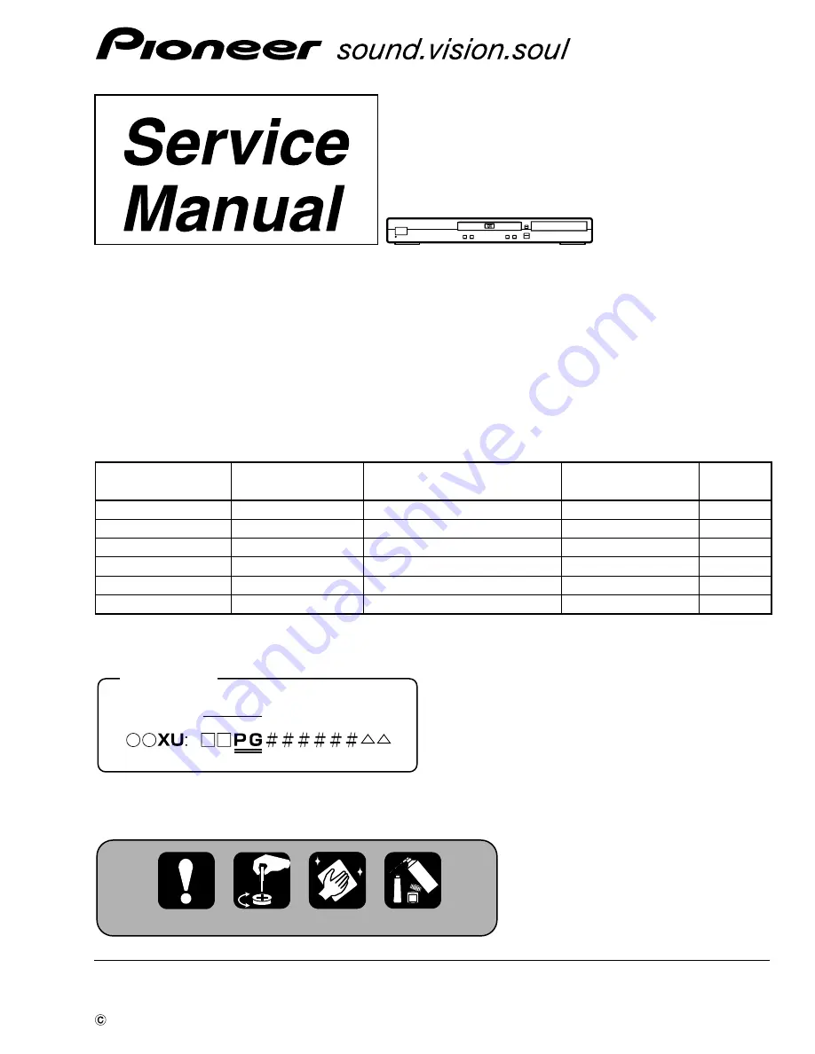 Pioneer DV-350-K Manual Download Page 5