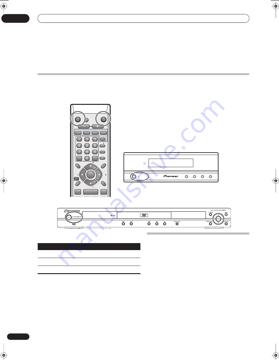 Pioneer DV-490V-S Operating Instructions Manual Download Page 52