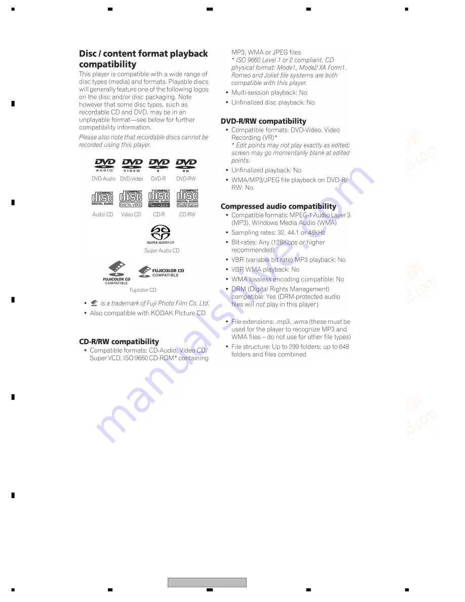 Pioneer DV-575A-K Service Manual Download Page 96