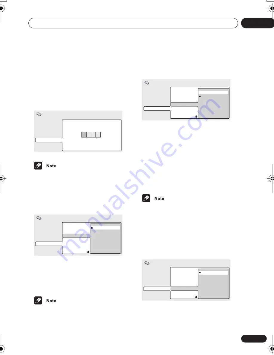 Pioneer DV-989AVi-G Operating Instructions Manual Download Page 67