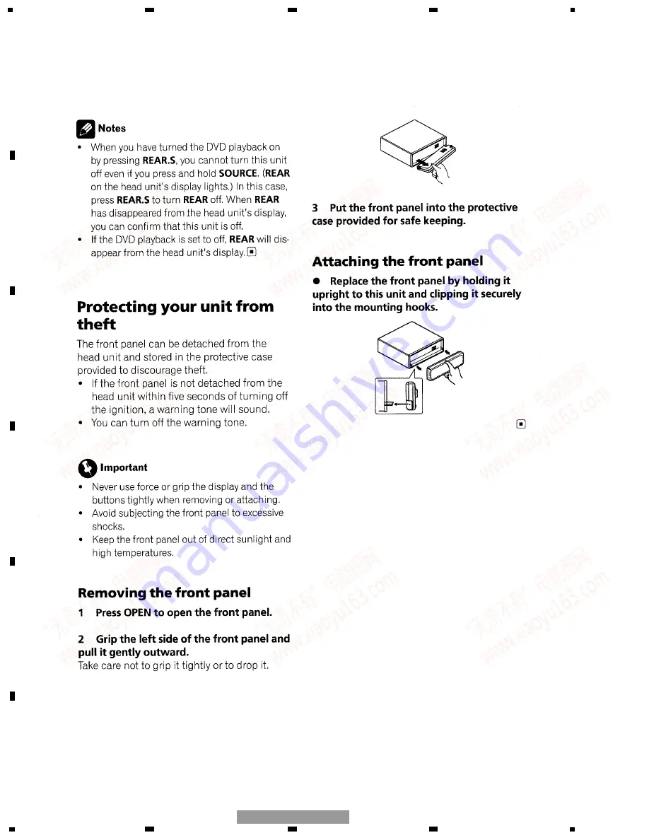 Pioneer DVH-P5000MPEW Service Manual Download Page 140