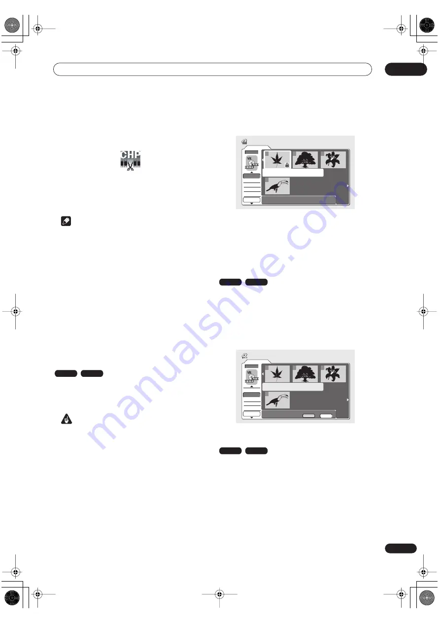 Pioneer DVR-225 Operating Instructions Manual Download Page 61