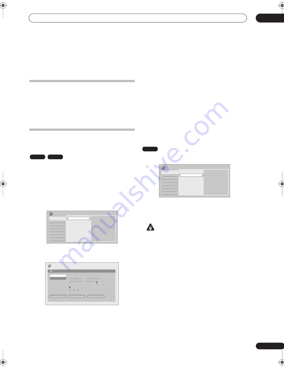 Pioneer DVR-531H-S Operating Instructions Manual Download Page 87