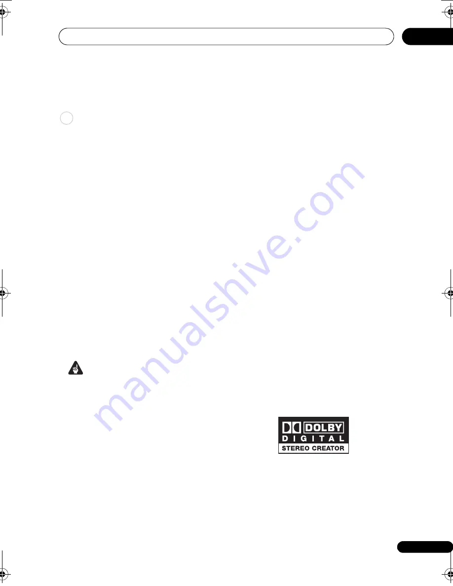 Pioneer DVR-LX61D Operating Instructions Manual Download Page 11