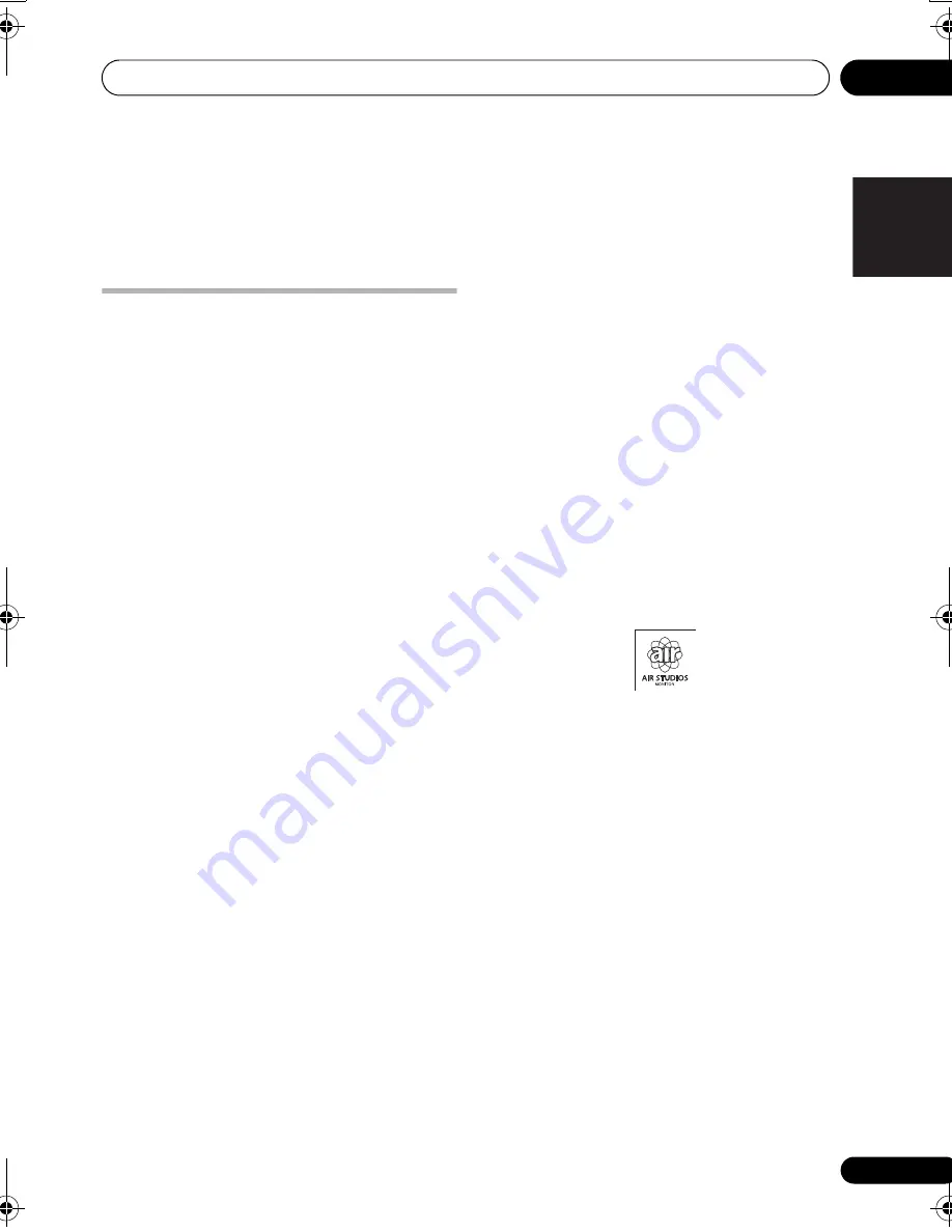 Pioneer Elite PD-D6-J Operating Instructions Manual Download Page 5