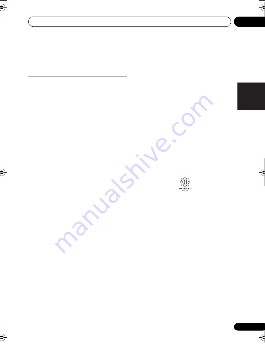 Pioneer Elite PD-D6-J Operating Instructions Manual Download Page 23