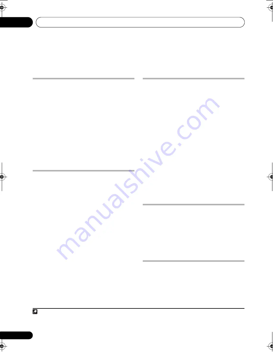 Pioneer Elite PD-D6-J Operating Instructions Manual Download Page 50