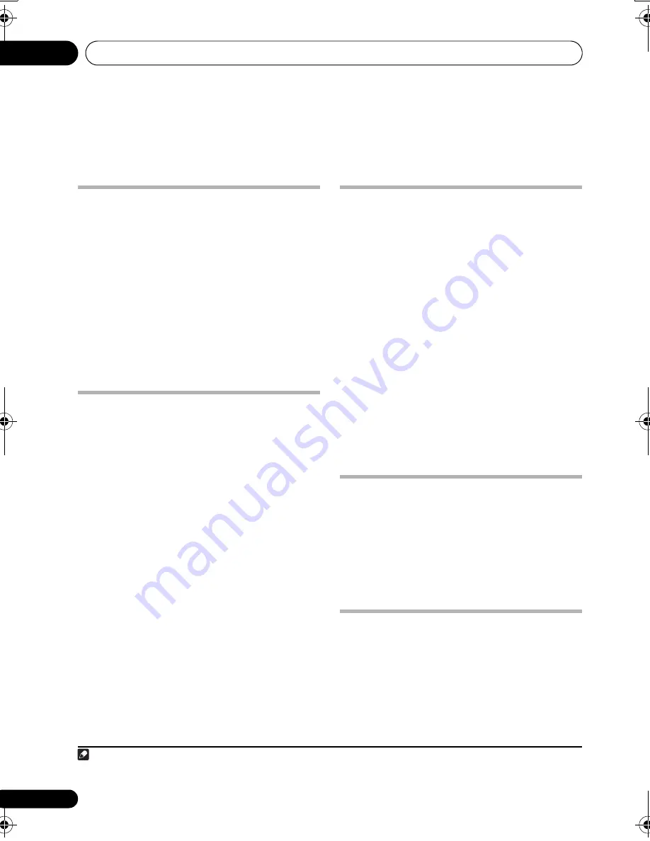 Pioneer Elite PD-D6-J Operating Instructions Manual Download Page 68