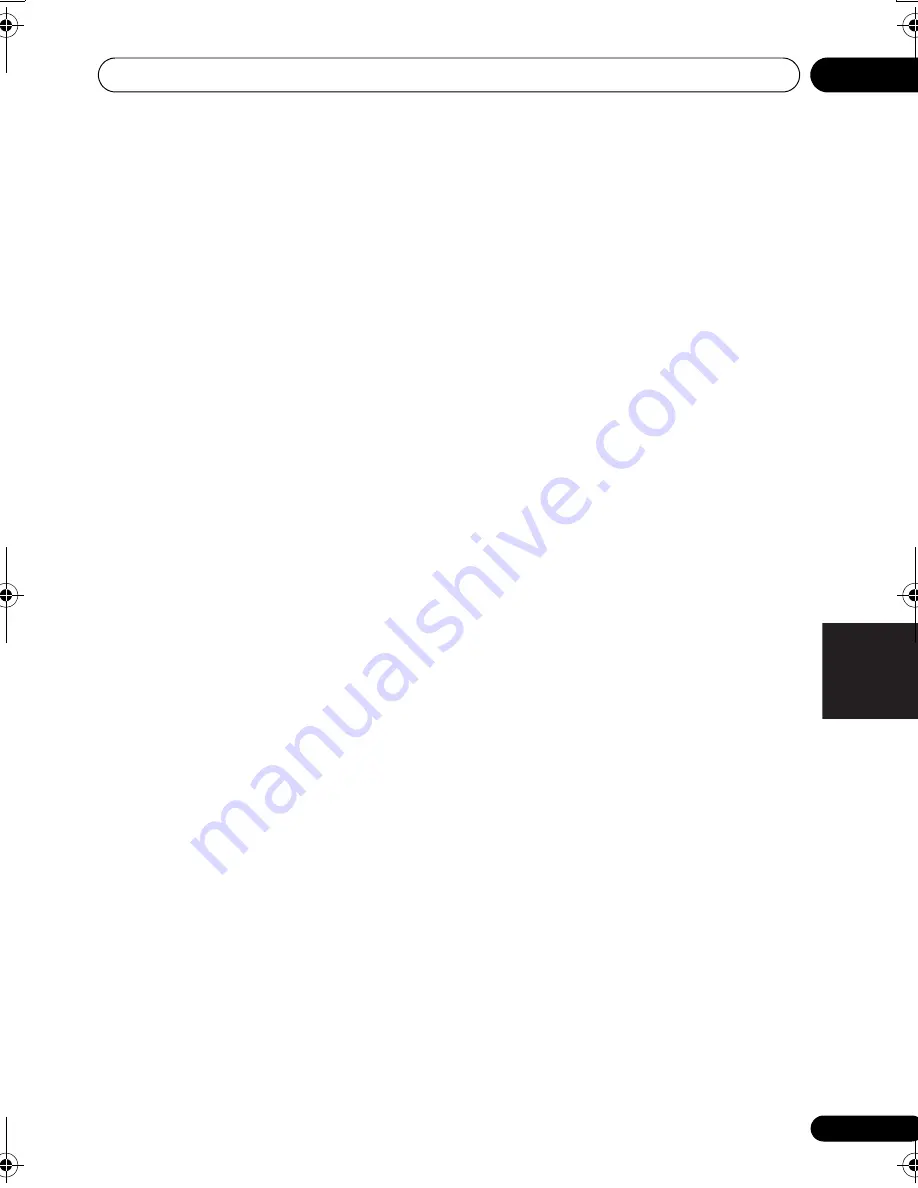 Pioneer Elite PD-D6-J Operating Instructions Manual Download Page 91