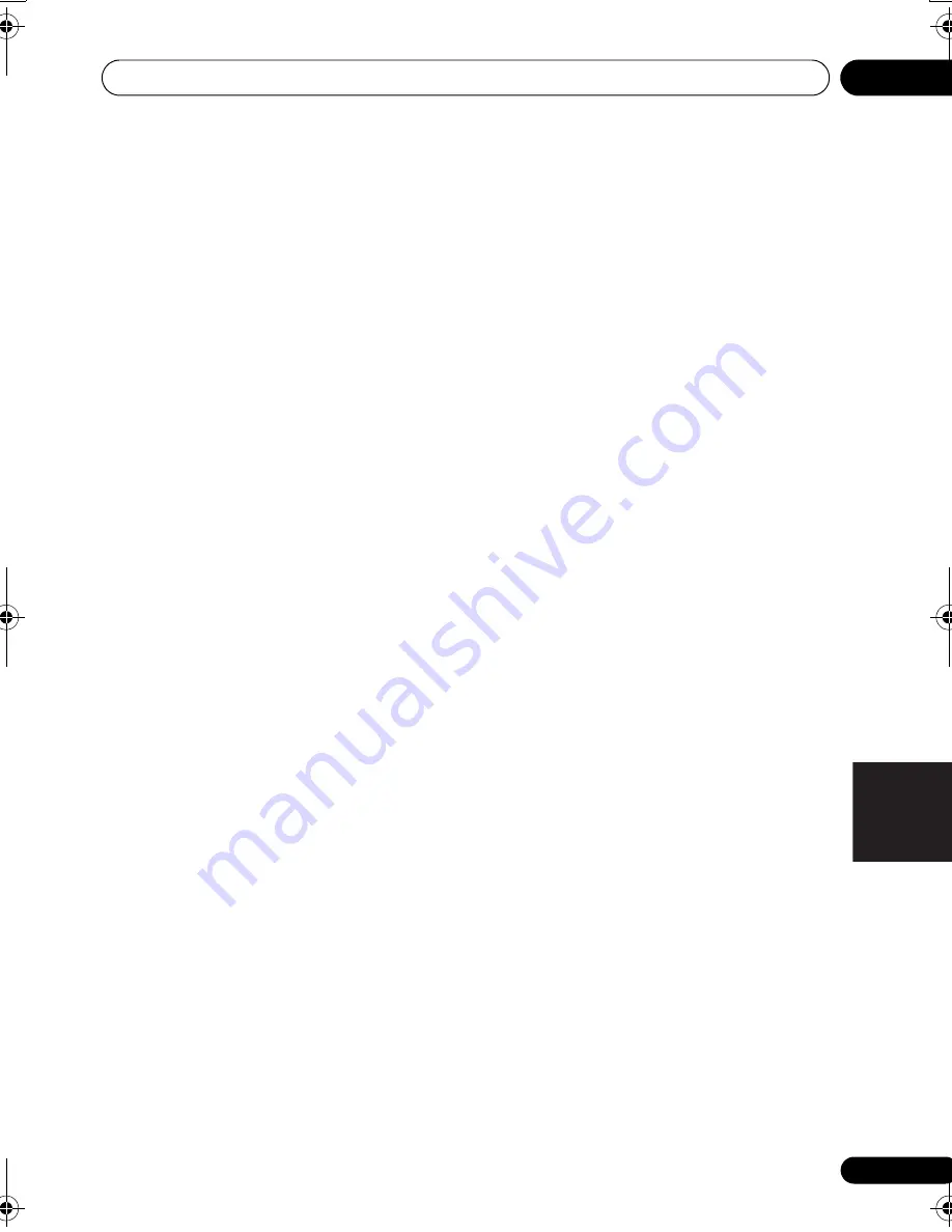 Pioneer Elite PD-D6-J Operating Instructions Manual Download Page 109