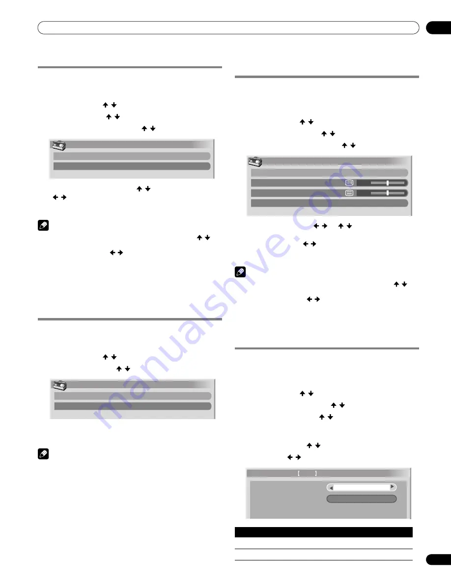 Pioneer Elite PRO-1150HD Operating Instructions Manual Download Page 61