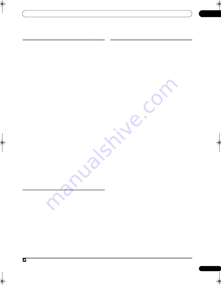 Pioneer Elite SC-05 Operating Instructions Manual Download Page 91