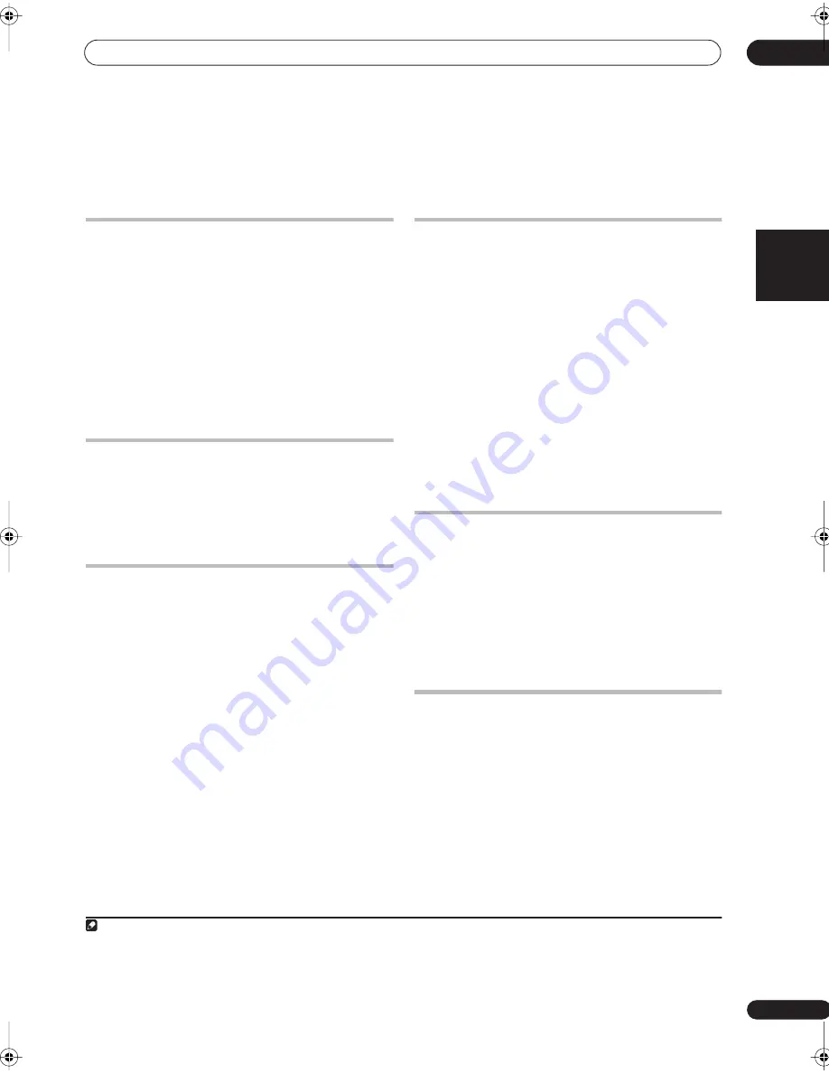 Pioneer Elite X-Z9 Operating Instructions Manual Download Page 77