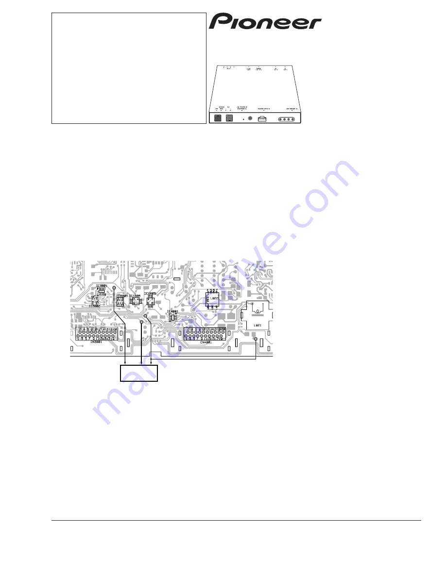 Pioneer GEX-P7000TVP Service Manual Download Page 1