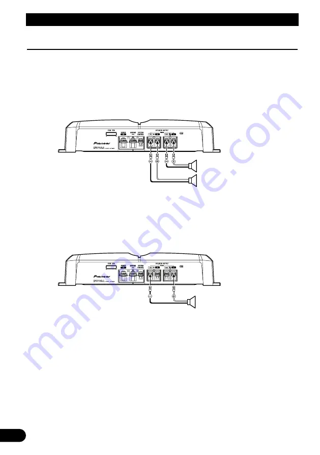 Pioneer GM-3300T Owner'S Manual Download Page 58