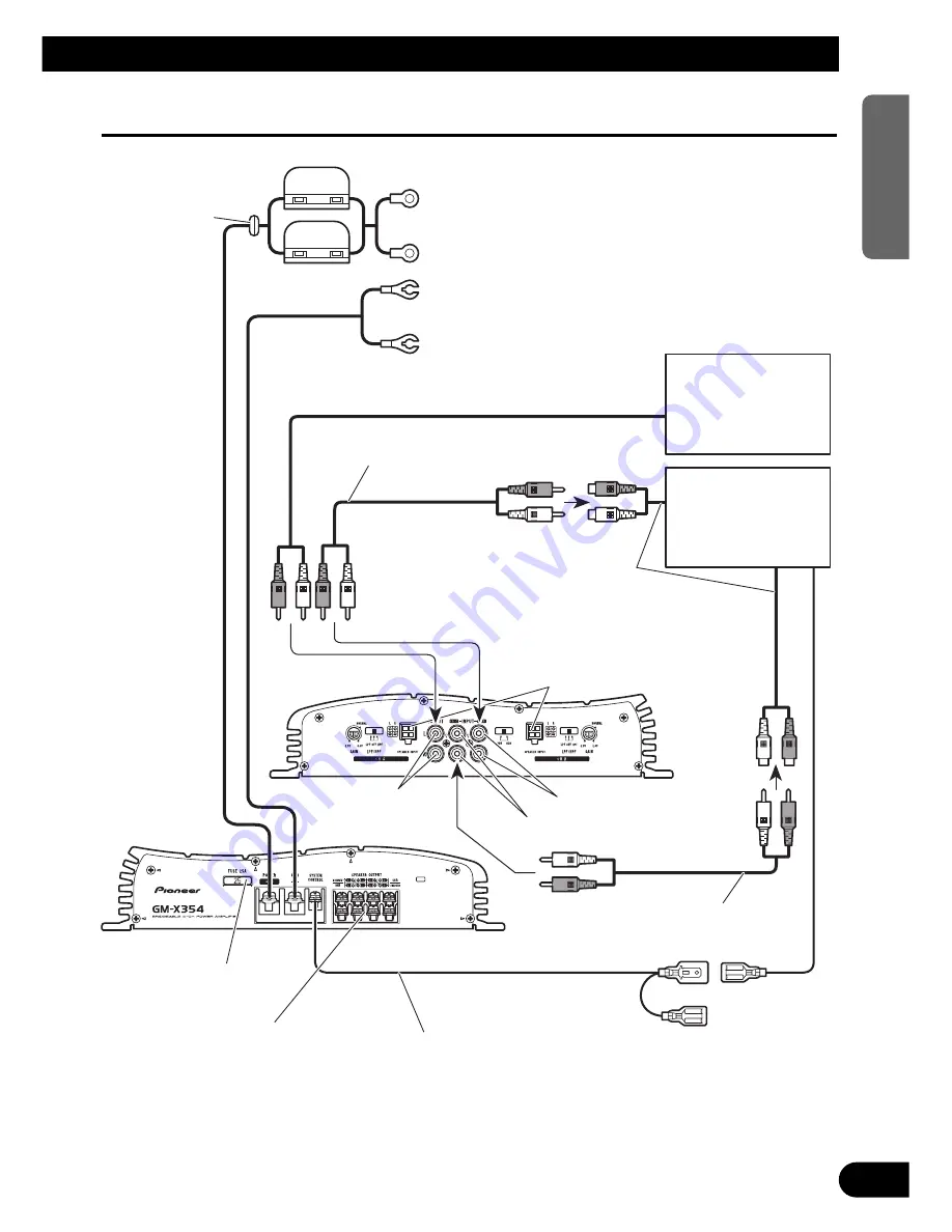 Pioneer GM-X354 Скачать руководство пользователя страница 7