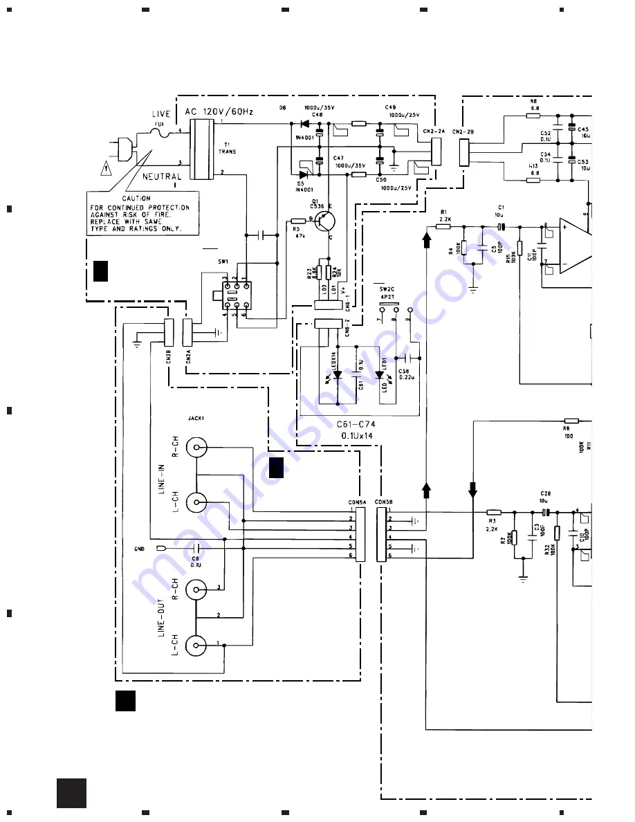 Pioneer GR-408 Service Manual Download Page 6