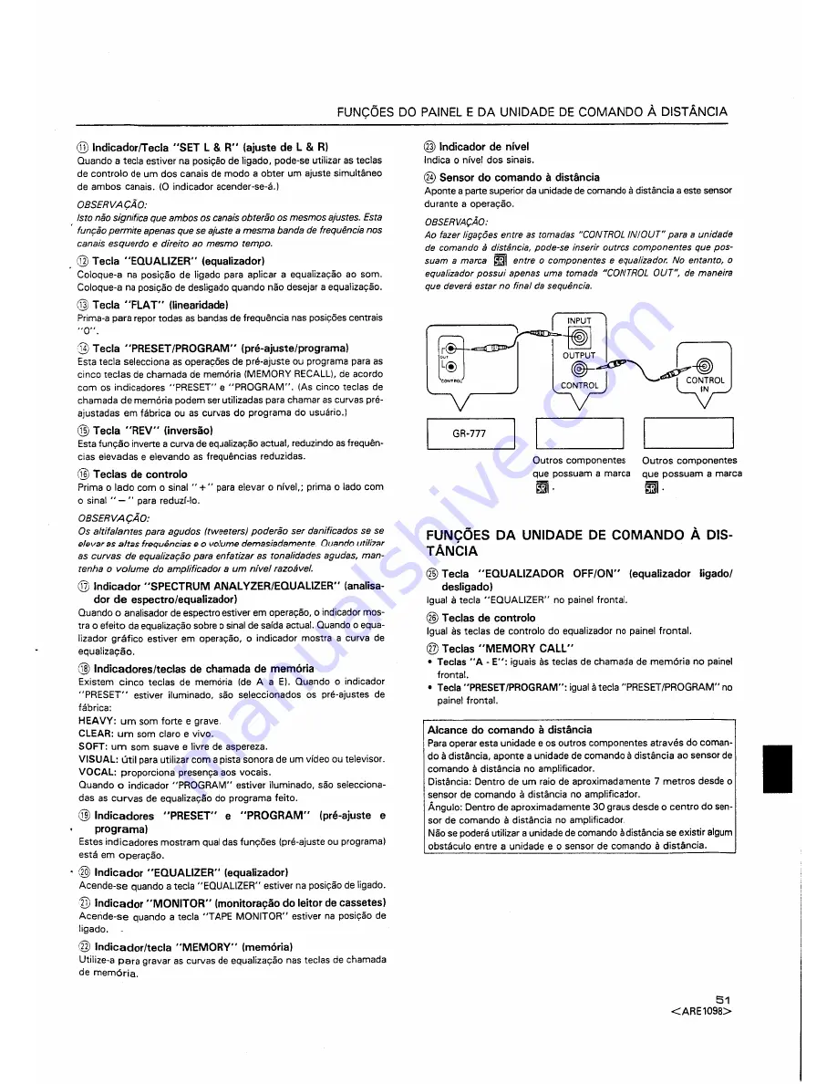 Pioneer GR-777 Operating Instruction Download Page 51