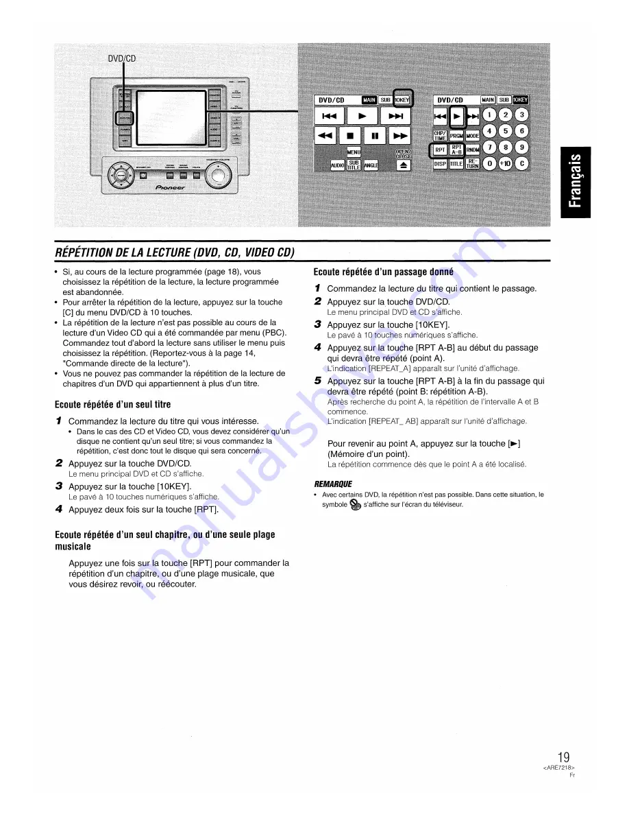 Pioneer HTZ-7 VisionPlus Operating Instructions Manual Download Page 105