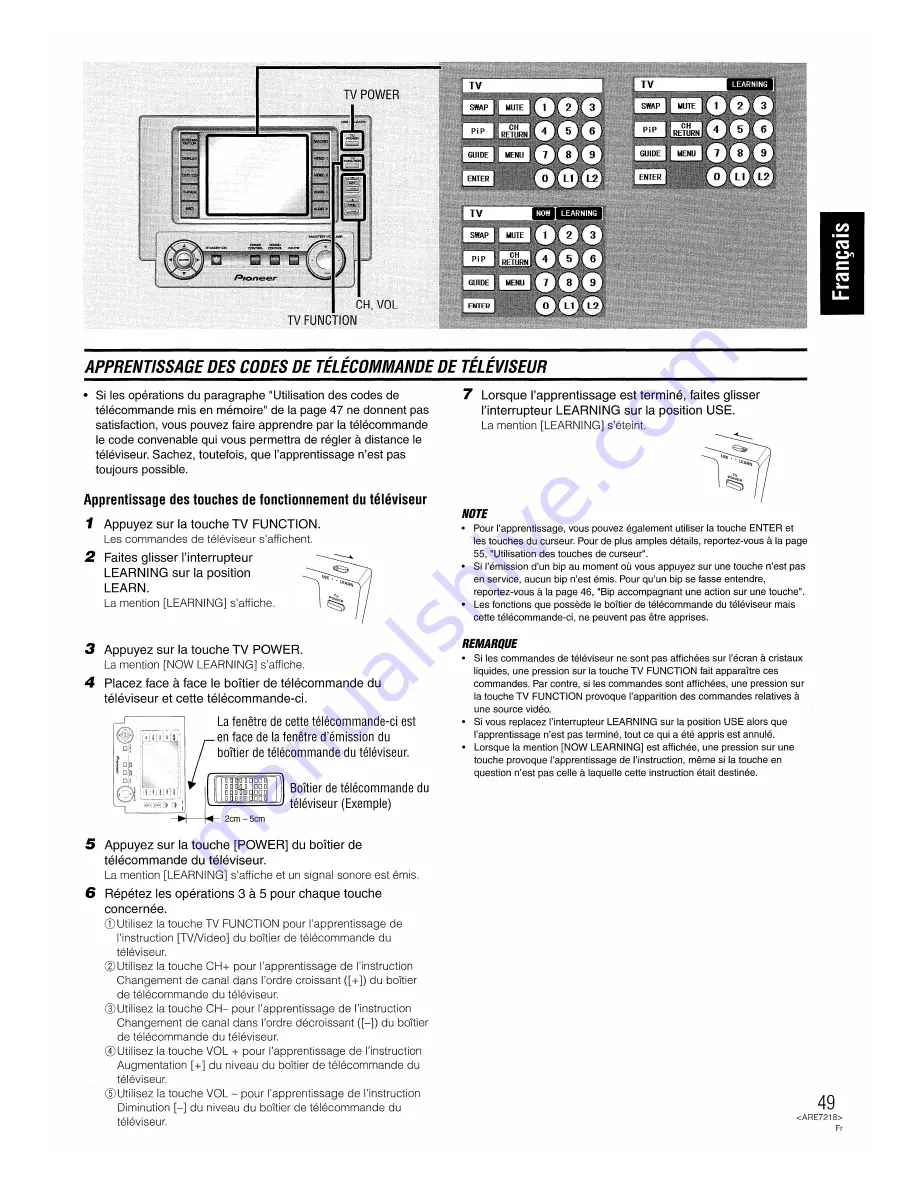 Pioneer HTZ-7 VisionPlus Operating Instructions Manual Download Page 135