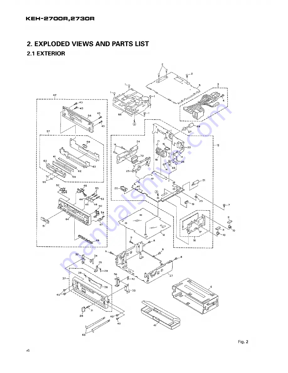 Pioneer KEH-2700R Service Manual Download Page 6