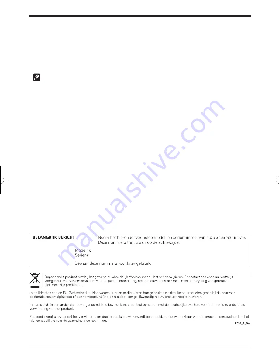 Pioneer KURO PDP-S63 Operating Instructions Manual Download Page 36