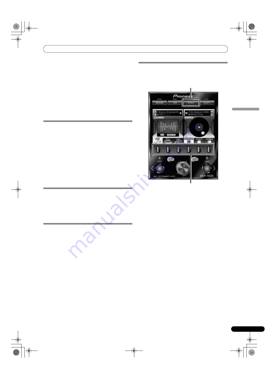 Pioneer MEP-7000 Operating Instructions Manual Download Page 107