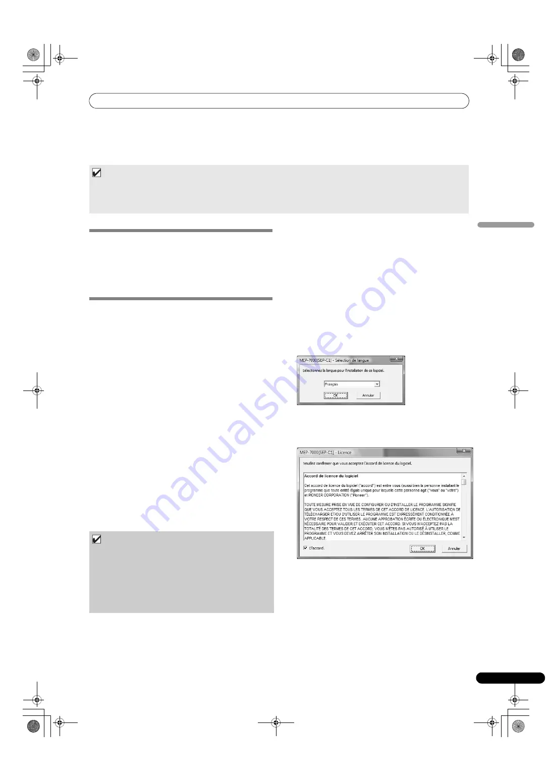 Pioneer MEP-7000 Operating Instructions Manual Download Page 117