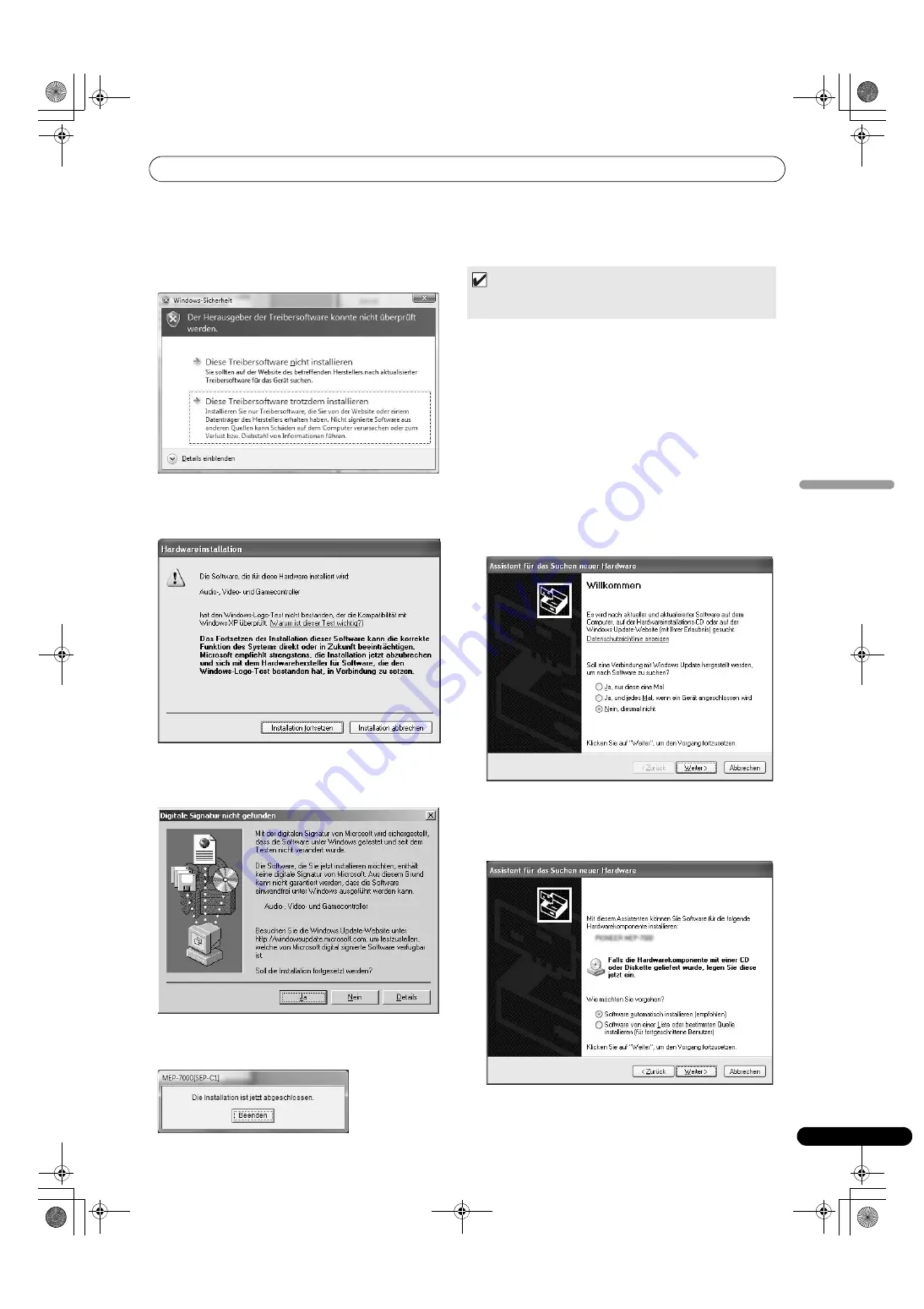 Pioneer MEP-7000 Operating Instructions Manual Download Page 187