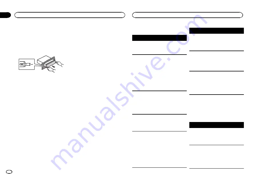 Pioneer MVH-1450UB Owner'S Manual Download Page 12