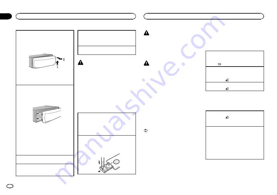 Pioneer MVH-1450UB Owner'S Manual Download Page 18