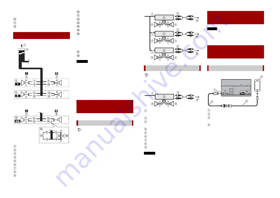 Pioneer MVH-300EX Installation Manual Download Page 4