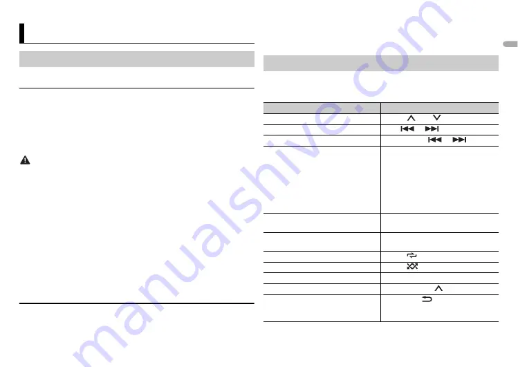 Pioneer MVH-S129UB Owner'S Manual Download Page 7