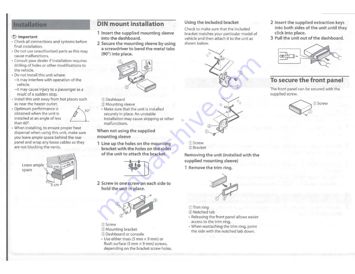 Pioneer MVH-S320BT Operation Manual Download Page 40